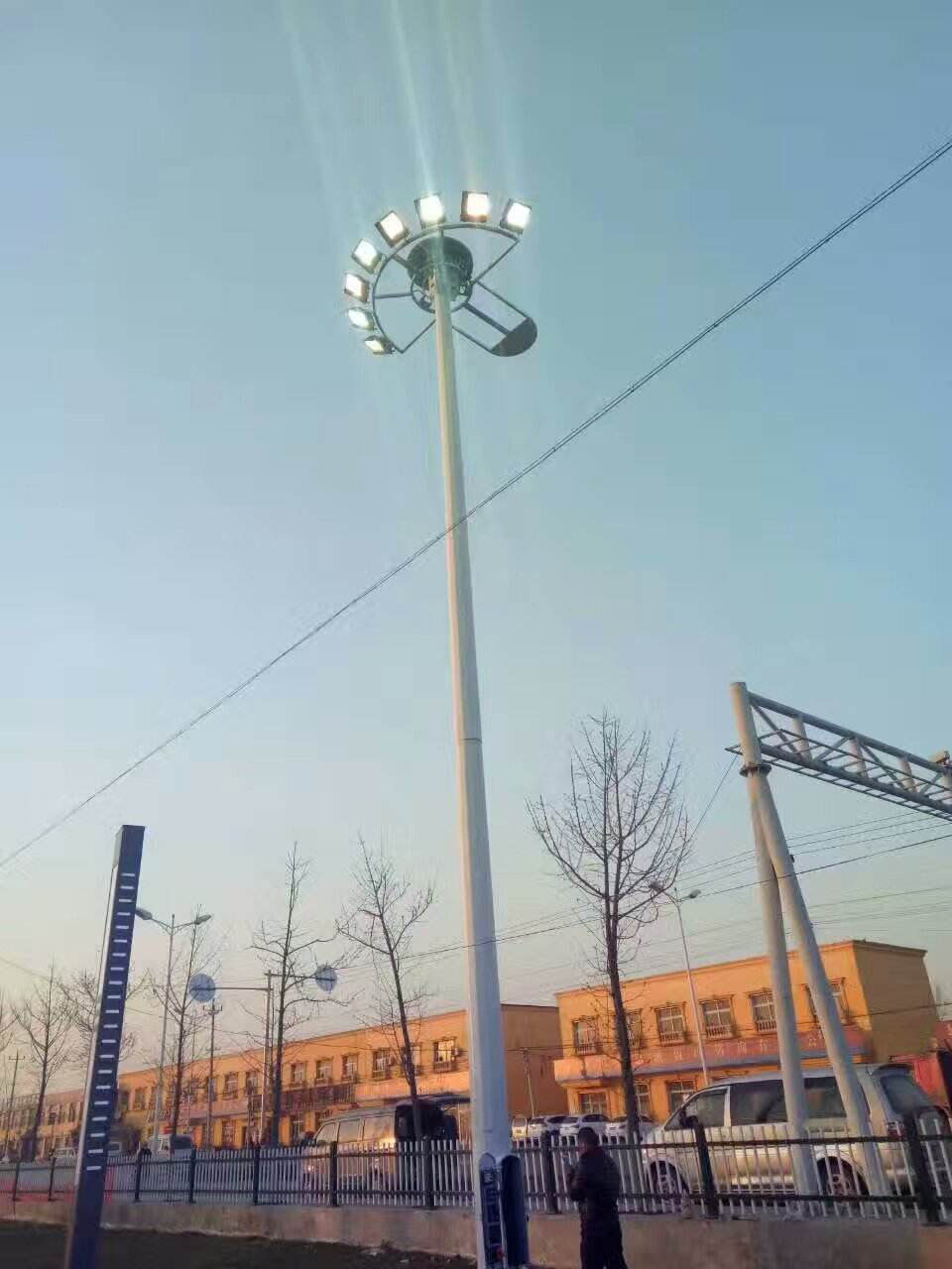黑龙江绥化高杆灯施工工程